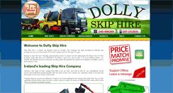 Desktop Screenshot of dollyskiphire.ie